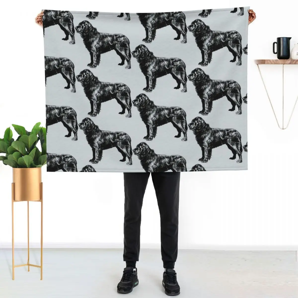 

Newfoundland Throw Blanket All Weather Soft Throw Blanket for Sofa