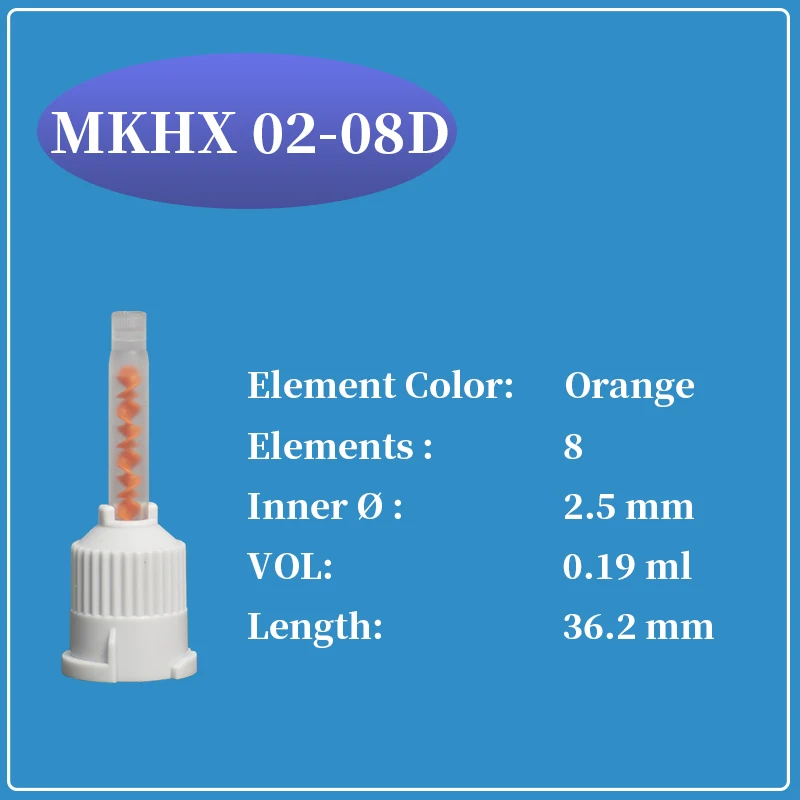 

Статическая смесительная насадка Sulzer MKHX 02-08D — Helix Design для MIXPAC ™ Система К