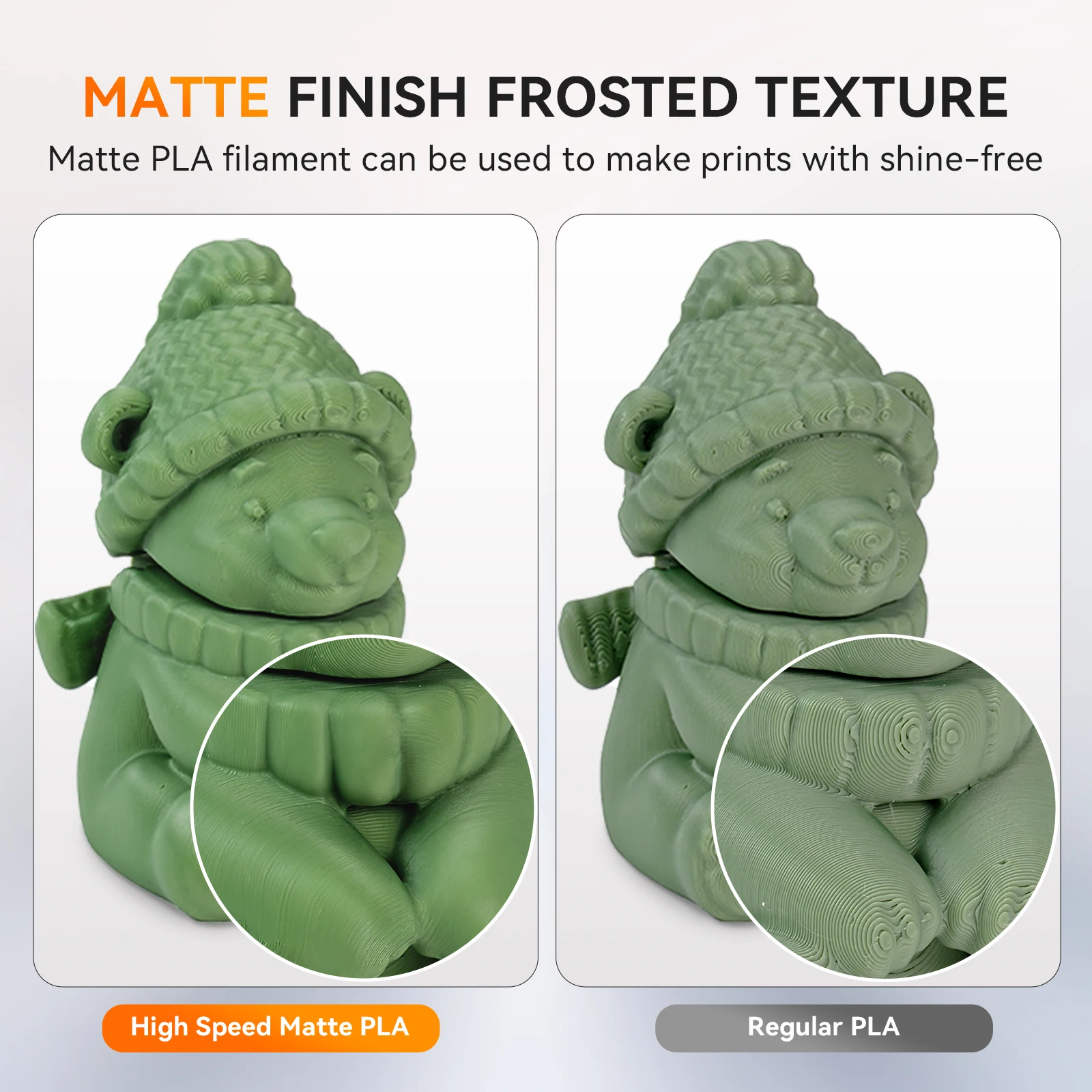 

JAYO PLA Classic 10 рулонов нити для 3D-принтеров Высокоскоростные матовые PLA 1,75 мм Макси 600 мм/с без пузырьков FDM для 3D-печати