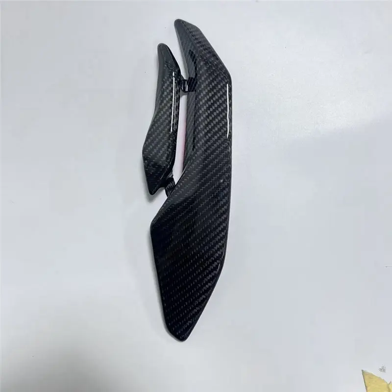 A96E-Motorcycle Fairing Parts Kits Right Side Panel Wings Small Winglets Fiber Air Deflectors For BMW S1000RR 2023-2024