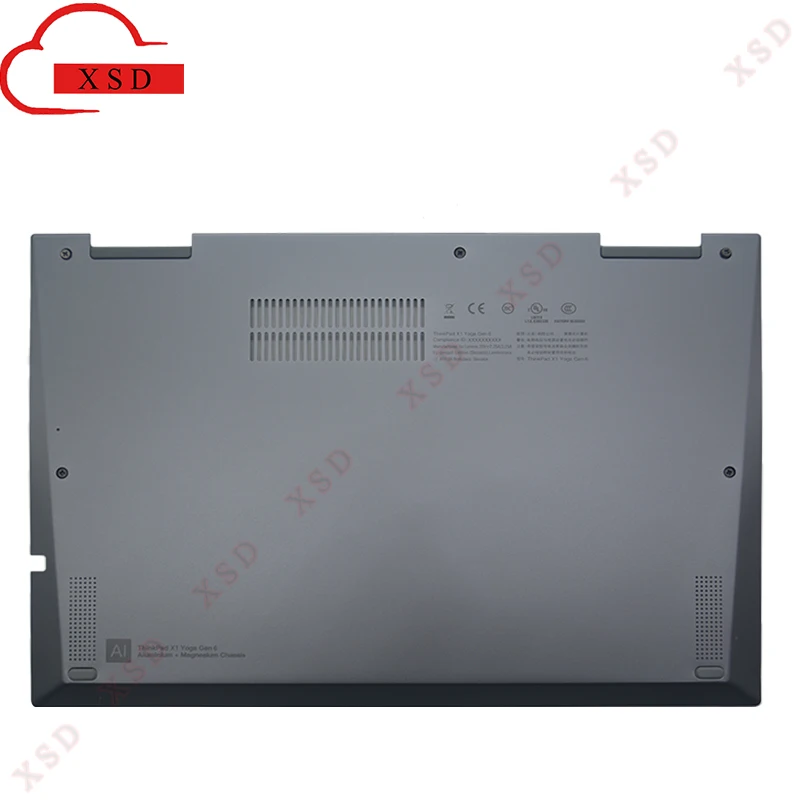 Imagem -04 - Laptop Original para Lenovo Thinkpad x1 Yoga Base de Caixa Inferior a c d Shell Cover Lcd Back Palmrest us uk 6th Gen 2023 Novo