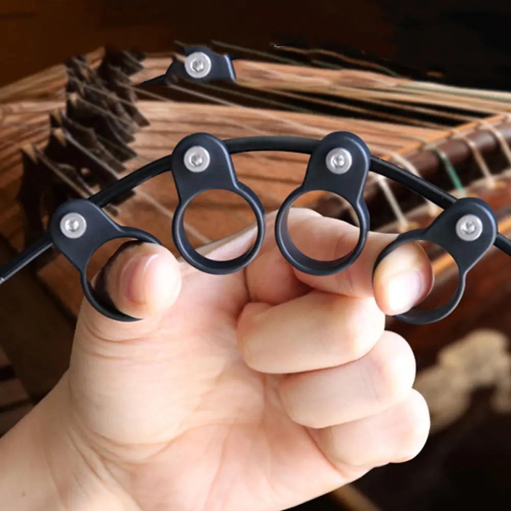 

2 Pcs Guitar Fingers Expander Stretcher Expansion Musical Instrument Force Span Extensor