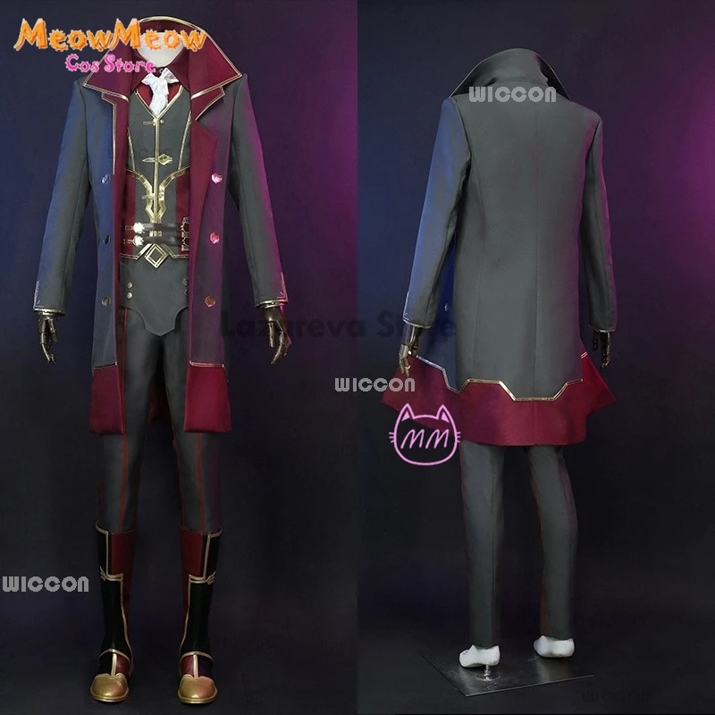Tv Arcane Vi Violet Caitlyn Silco Cosplay Costume Game RolePlay Women Lol Outfit Halloween Fancy Party Comic-con Coat Pants Suit