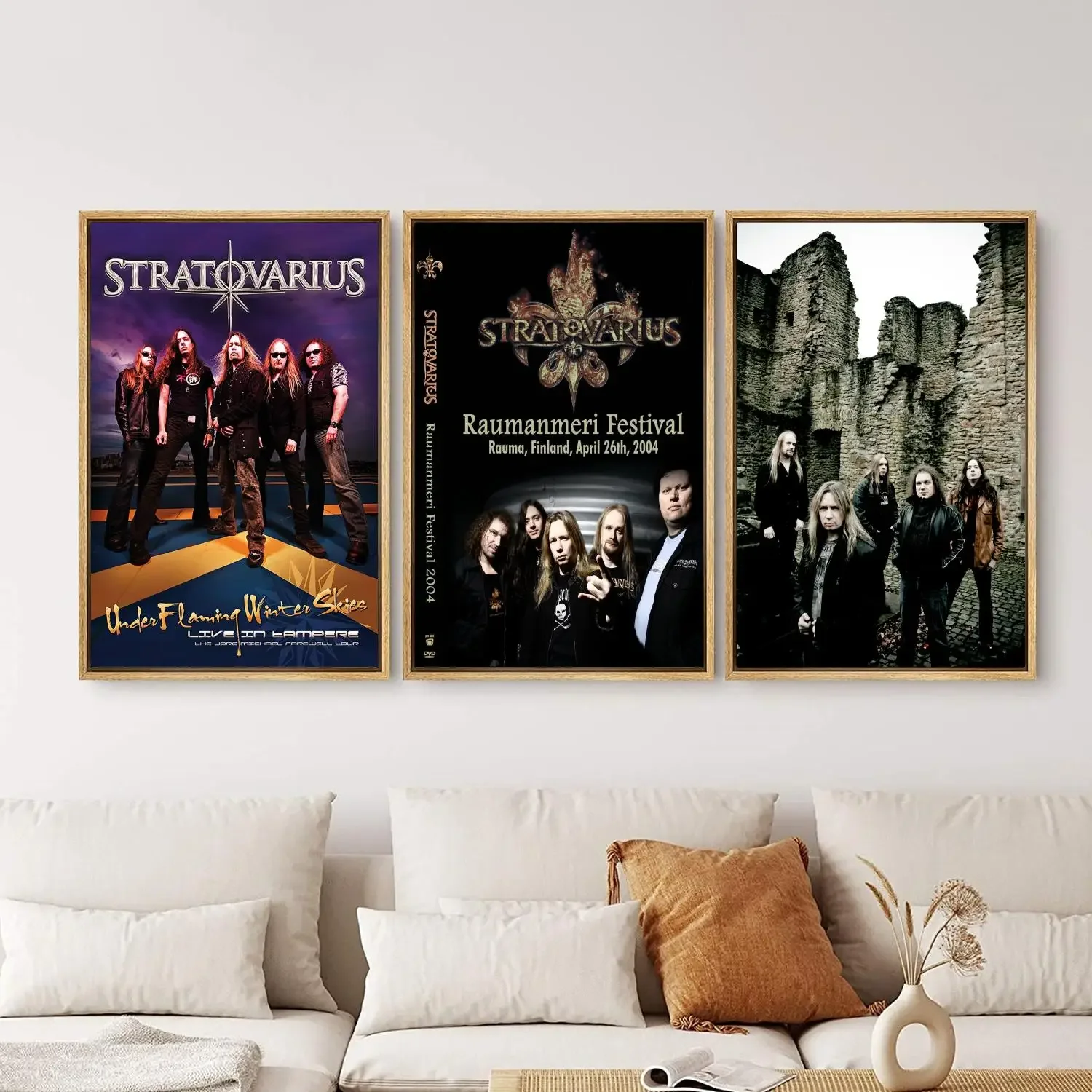 Stratovarius Poster Painting 24x36 Wall Art Canvas Posters Personalized Gift Modern Family bedroom Decoration Art Poster