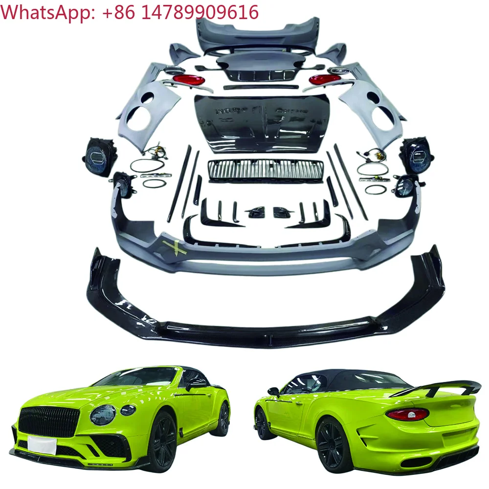 Car Body Kit For Old-to-new ConversionFor MSY Style Body Kit For 2008 Continental GT Upade To 2020 Version Surround PartsCar P