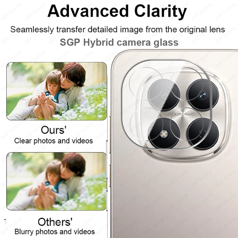 Verre d'écran 3D pour caméra Note 15 Pro 5G pour Xiaomi Redmi Note15 Pro+ Protection d'objectif Coque Note15Pro Plus 15Pro 4G Protection d'objectif