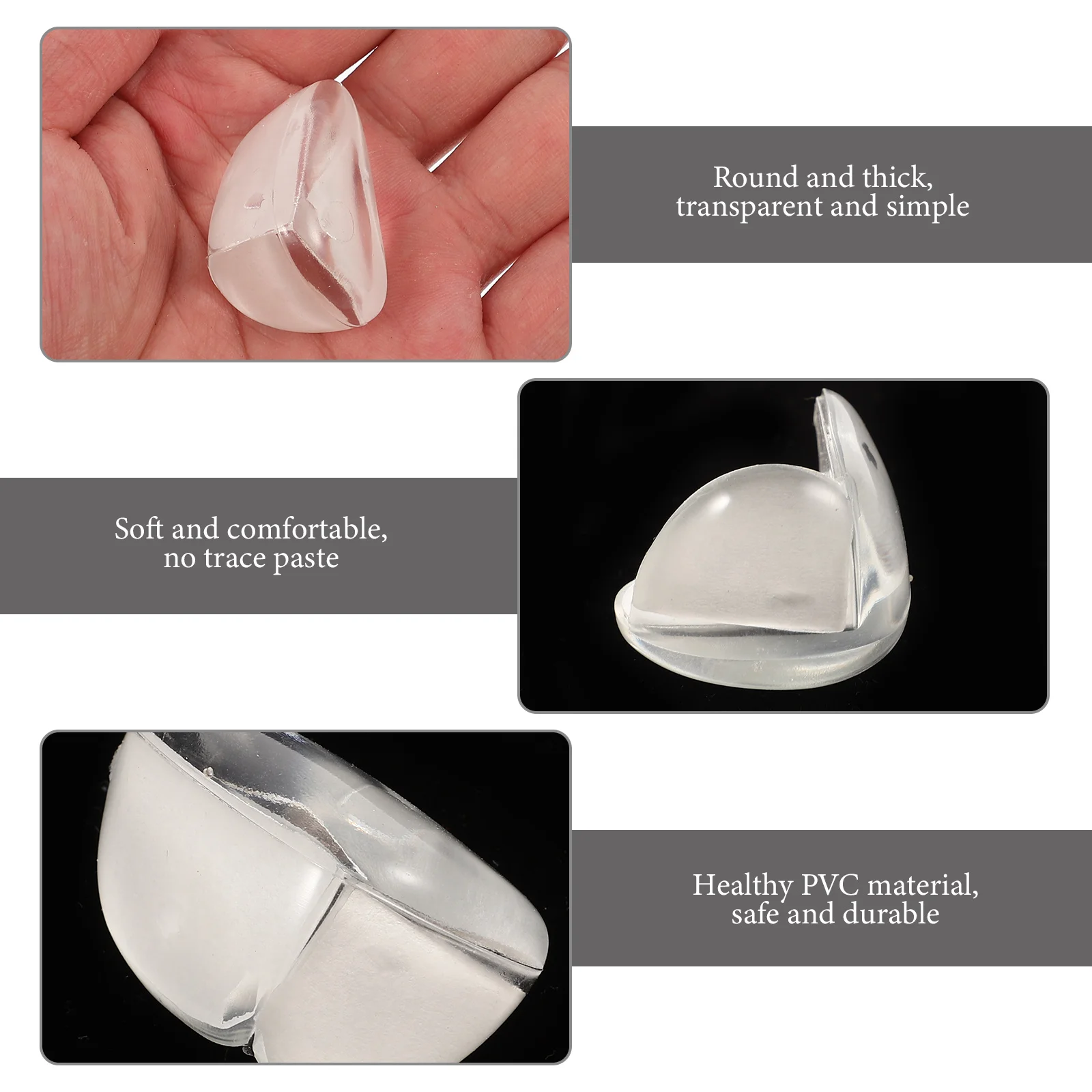 

20 шт., защитные уголки из ПВХ, защита от детей, угловые защитные чехлы для краев стола, защитные бамперы для мебели, защита от детей, защита от столкновений