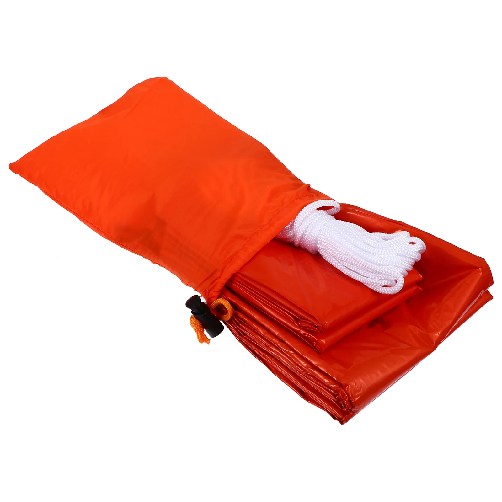 

Emergency Outdoor Tent Durable Compact PE Tear Resistant Camping Foldable Sleeping Bag Warm Shelter Hiking Cycling Anti Mosquito