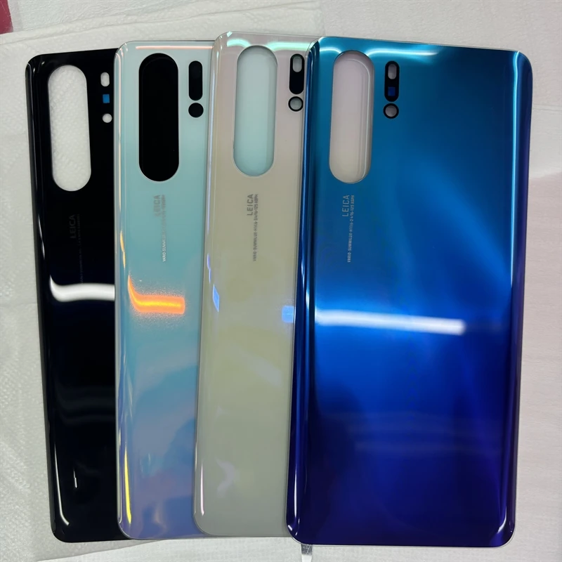 For Huawei P30 Pro Back Battery Cover Rear Door Housing Case 3D Glass Panel Replace For Huawei P30 Pro Battery Cover