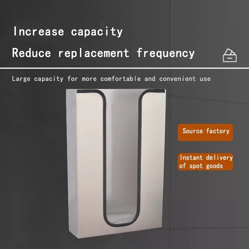Tissue Dispenser Paper Towel Machine Restroom Concealed Mirror with Embedded Suction Box and 304 Stainless Steel Paper Holder