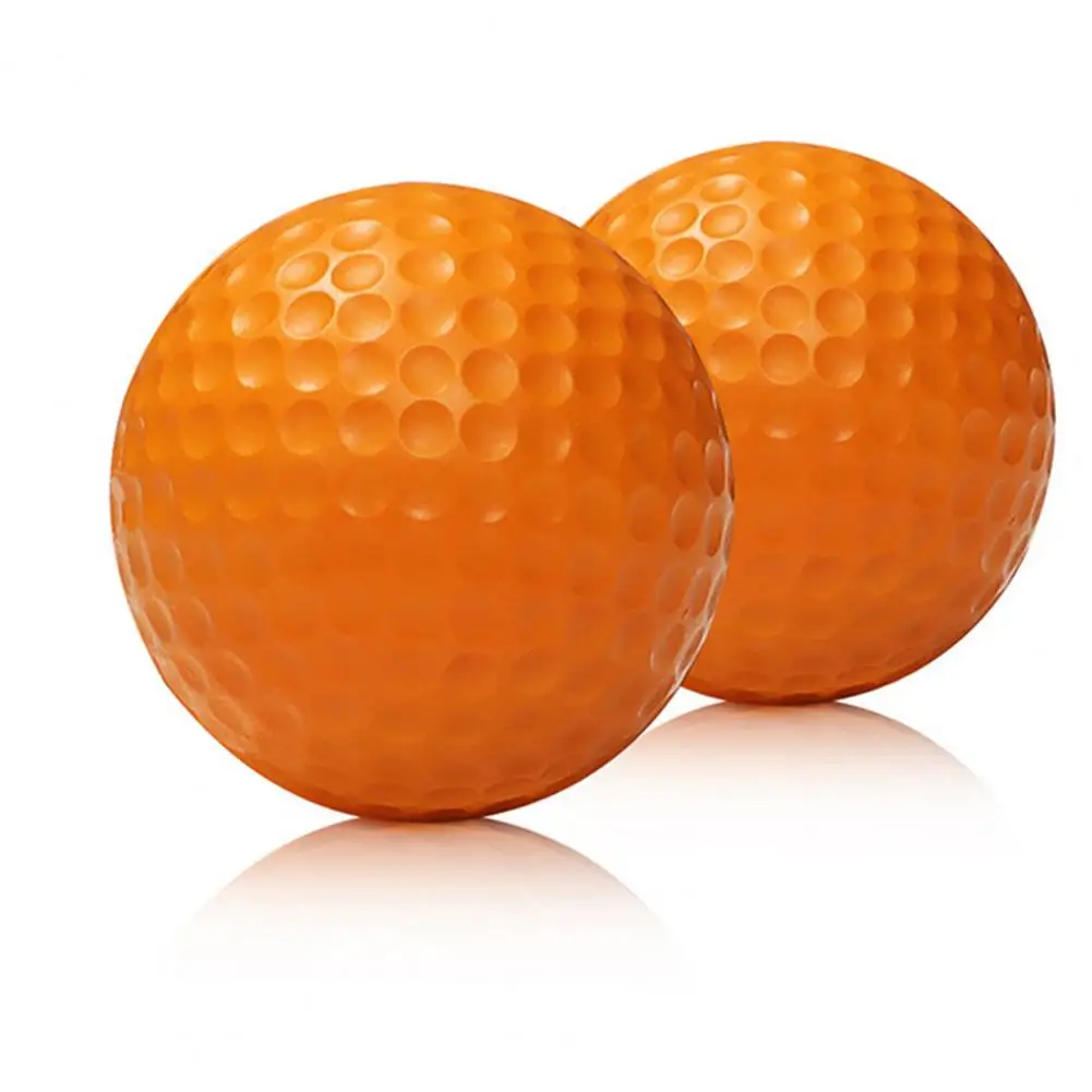 Dimple Texture Golf Balls Durable Realistic Golf Balls for Accuracy 12pcs Long Lasting Practice Balls for Indoor/outdoor Use