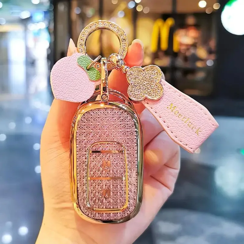 

Car key case cover shell for Honda Civic 23 CRV VEZEL XRV ZRV integra HRV ens1 e:NP key shell keychain