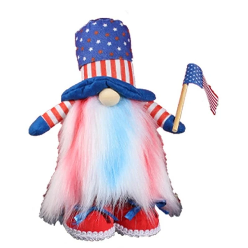 090B Lovely Faceless Gnome for Doll Labour Day Felt House Desk Decoration