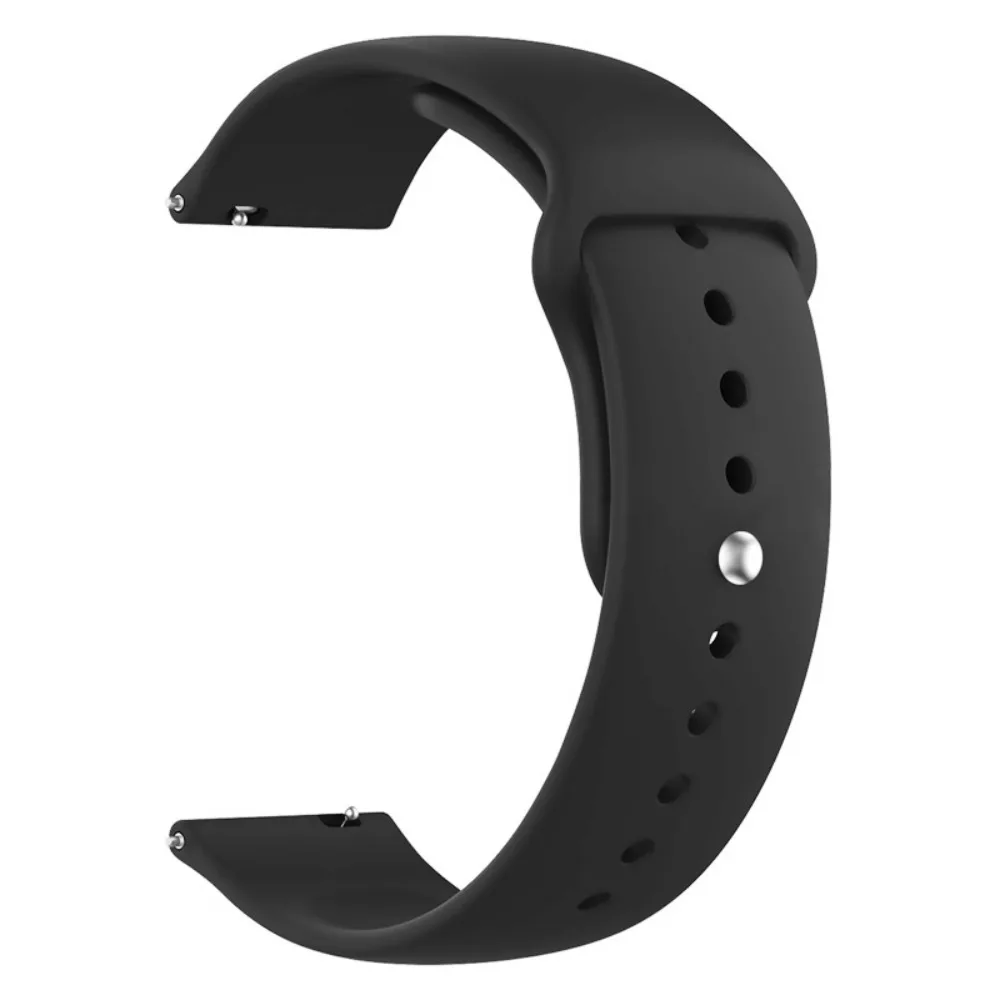 Ремешок силиконовый для Samsung Galaxy Watch 6/5/4 44 мм 40 мм/Classic 47 43 мм 46 42 мм/Pro 45 мм, браслет для Huawei Watch 4 GT2 3, 20 мм 22 мм