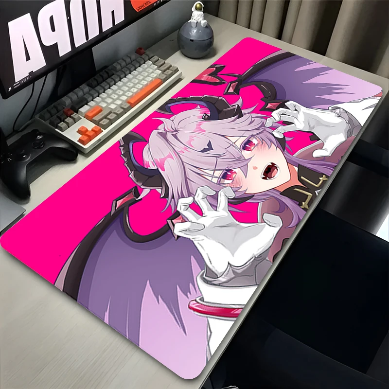 New Genshin Impact Durin Desk Mat Anime Cool Gaming Pc Accessories Mouse Pad Lock Edge Kawaii Playmat Office Keyboard Mousepad