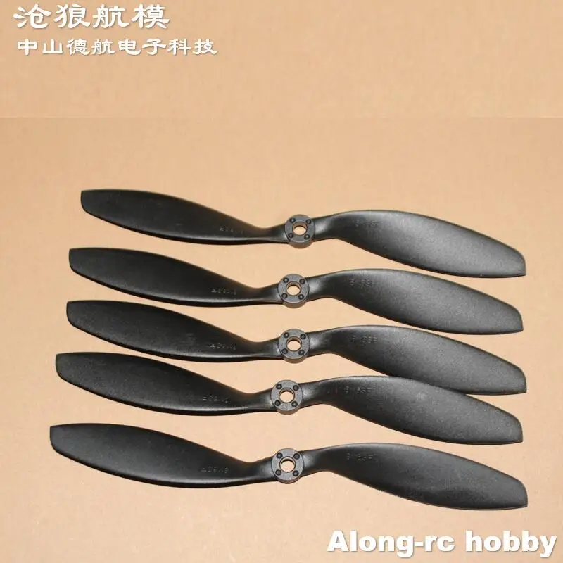 5Pcs RC Airplane DIY Modes Spare Part 8060sf  8 Inch 8060 8*6 Plastic Slowly Propeller 20cm Length for EPO Foam 3D 3A Plane