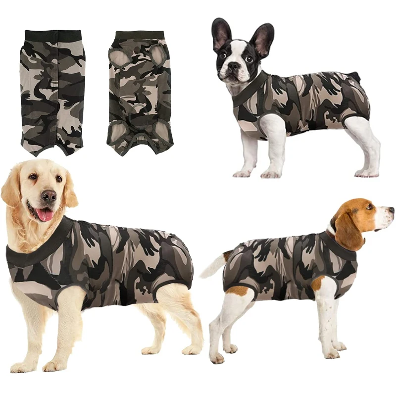 

Body Post-Operative Recovery Suit for Dogs Pet Abdominal Wound After Surgery Wear Surgical Clothes for Small Medium Large Dogs