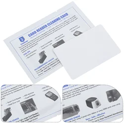 Nettoyeurs de terminal pour carte POS, nettoyeur de machine de crédit réutilisable, lecteur latéral pour touristes, fournitures de livres, 10 pièces