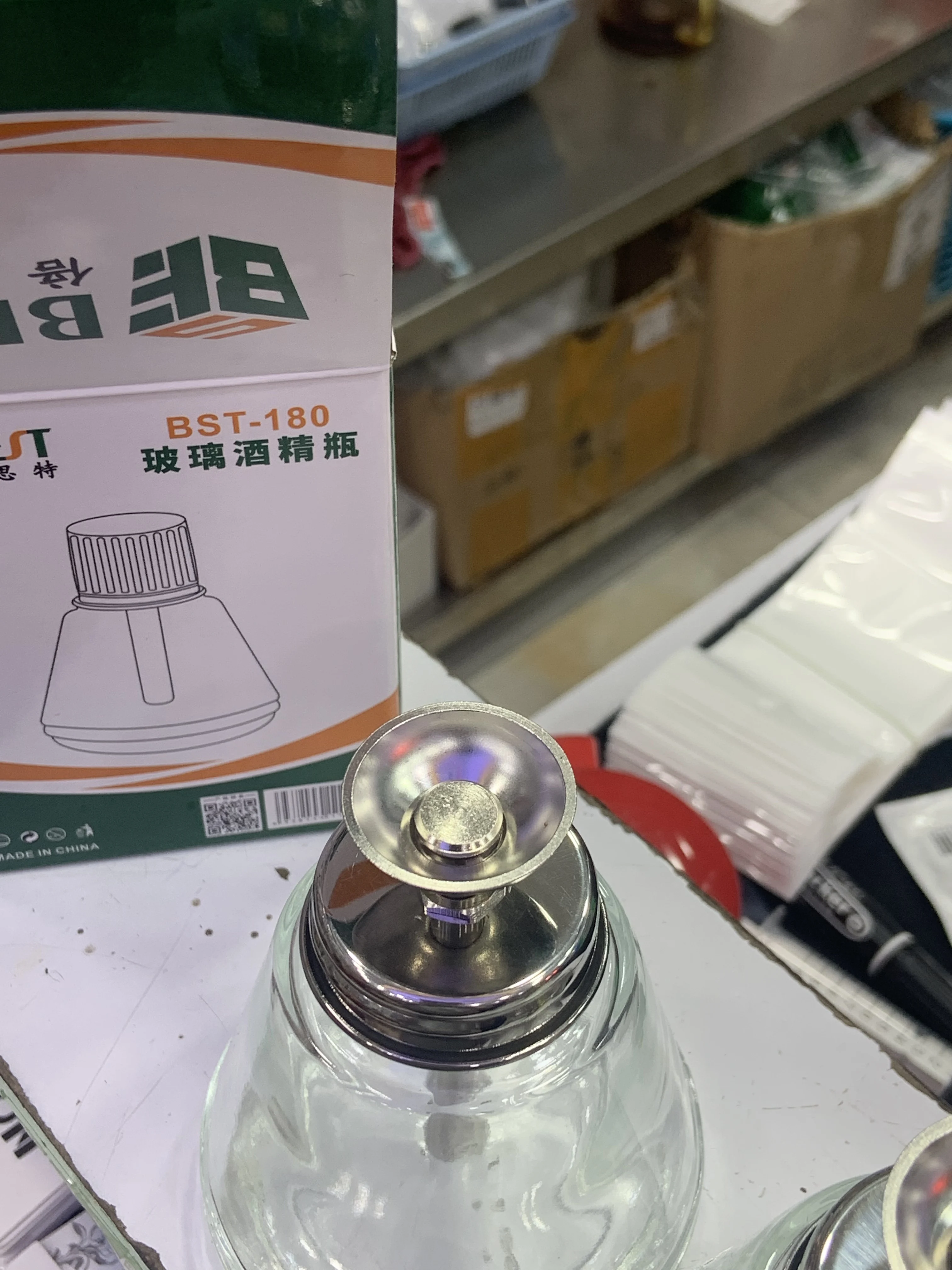 

Anti-Static Glass Liquid Alcohol Bottle 150ML Phone Repair Remover Cleaner Bottle Automatic Water Bottle ESD Glass Dispenser