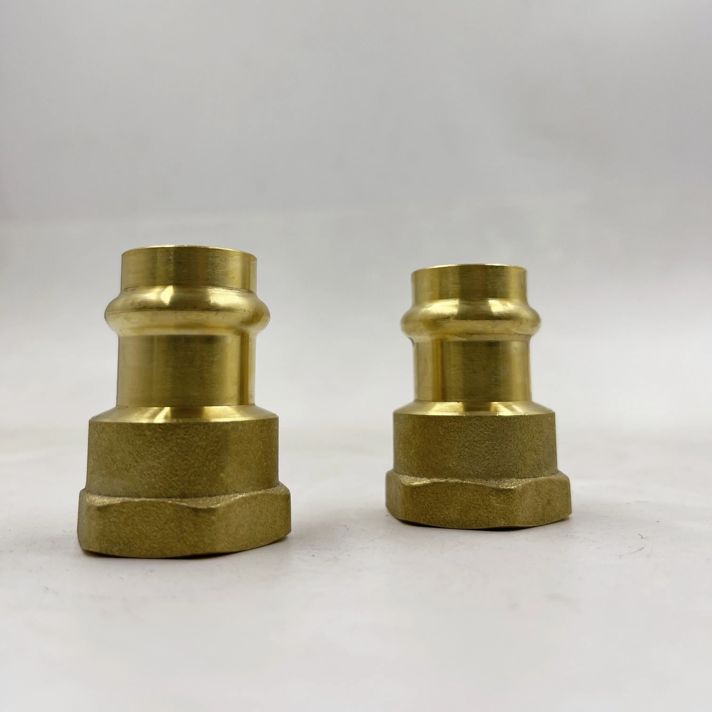 Factory Fittings Brass Press F Adapter Wholesale  Brass V-PRESS Series Plumbing accessories 2023 Factory Hot Selling product