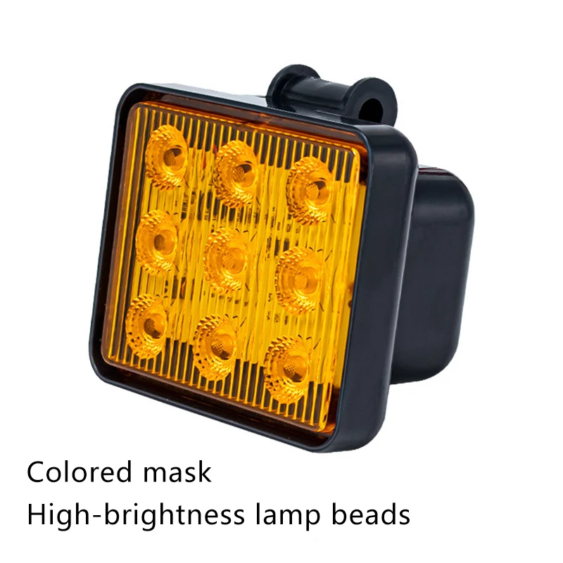 Lampu peringatan LED ultra-terang untuk truk terlaris, lampu kontur, lampu belakang trailer tahan air 12-80V