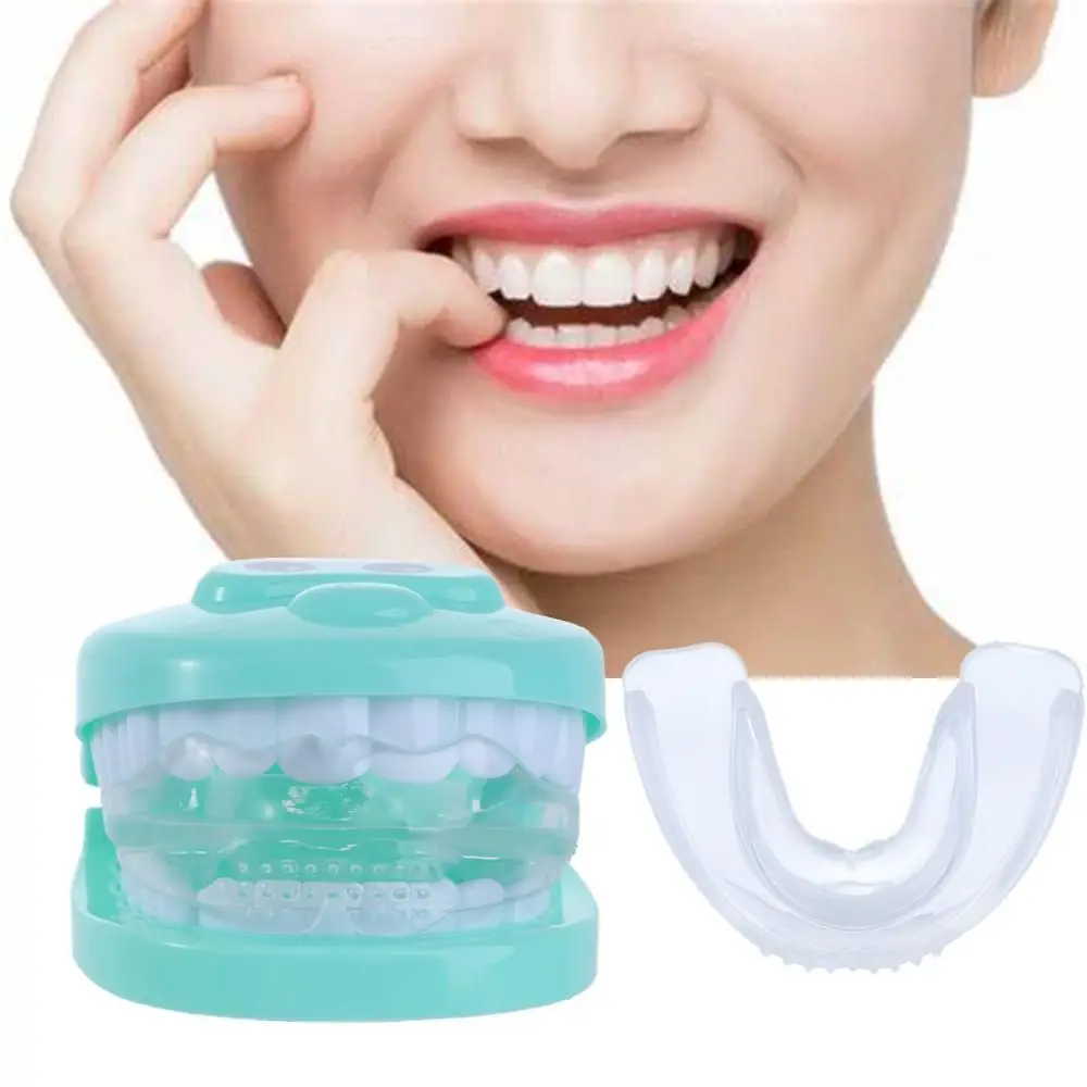 Conjunto De Cinta De Dentes Invisíveis, aparelho de alinhamento bucal para dente, aparelho ortodôntico, redutor de molar noturno, ortodôntico