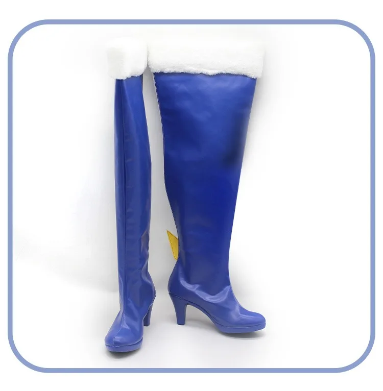 キュアコスモコスプレ靴アニメアクセサリーユニコスプレ小道具ハロウィンカーニバルブーツ PU 靴カスタムメイド