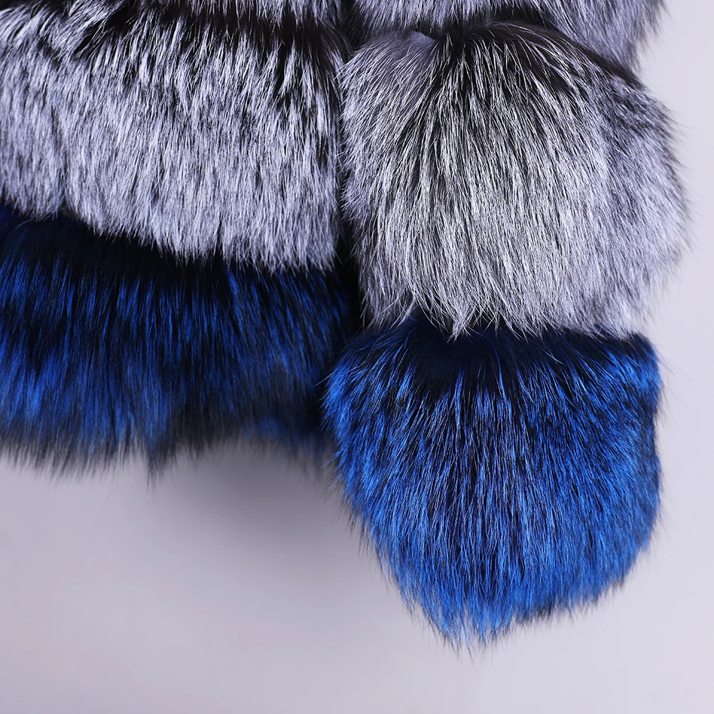 maomaokong2020 natural real fox fur coat ladies winter natural fur jacket jacket fashion coat real fox fur coat fox fur hat