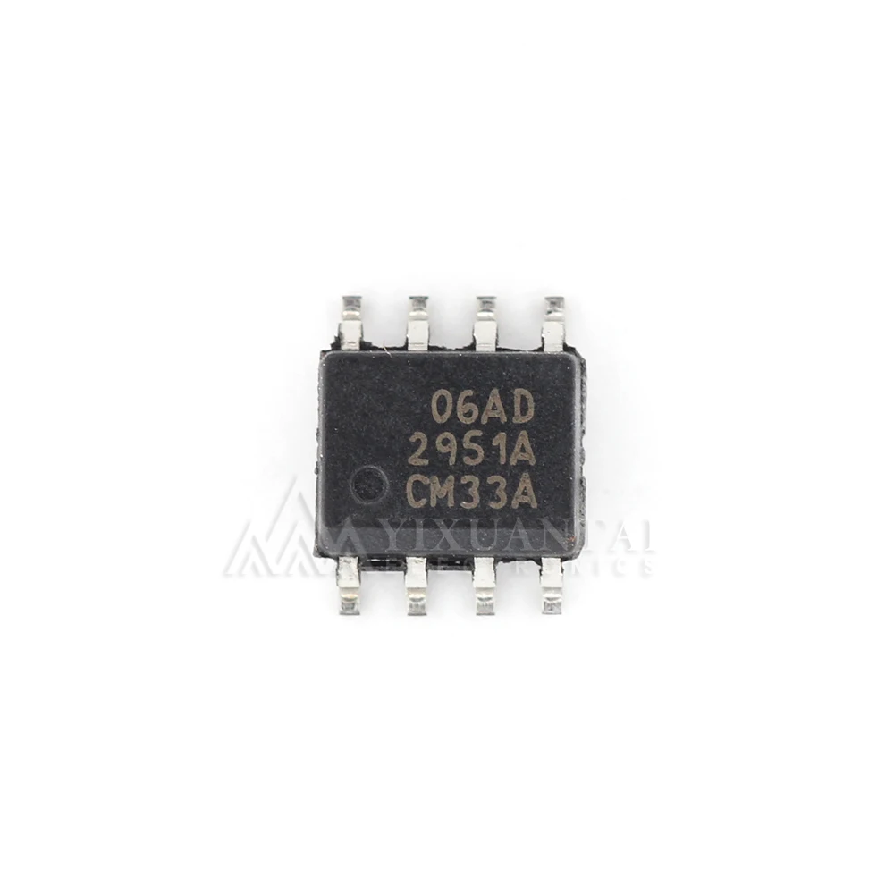 DIY 10PCS/LOT    LP2951ACMX-3.3 SOIC-8 Fixed 3.3V Output LDO Low Dropout Regulator IC New Original