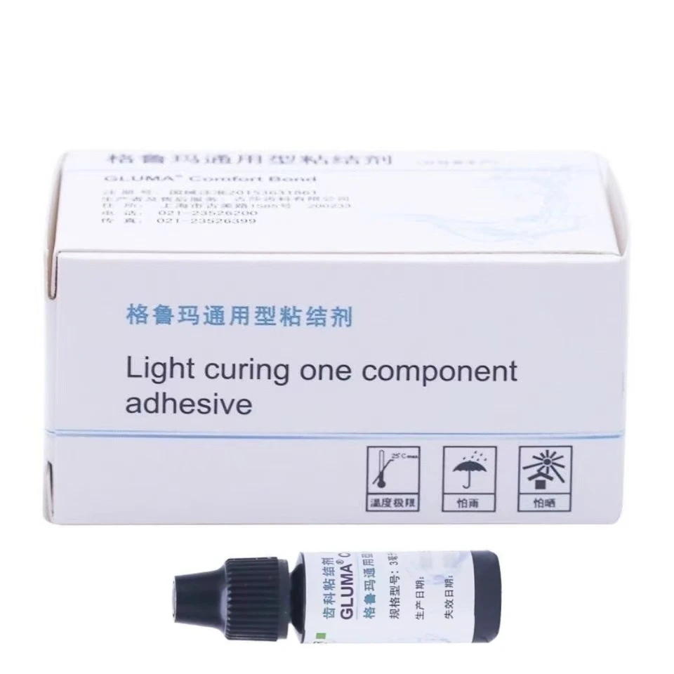 Kulzer GLUMA Universal Bond 3ml – Light-Cure Self-Etch Dental Adhesive for Direct & Indirect Restorations