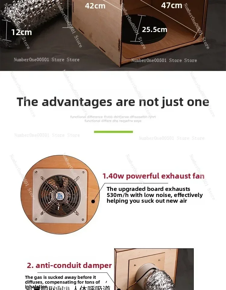 For Painting Miniature DIY Model Spray Booth Portable Paint Fume Extractor Hobby Ventilation System Small Exhaust Fan -LBW001