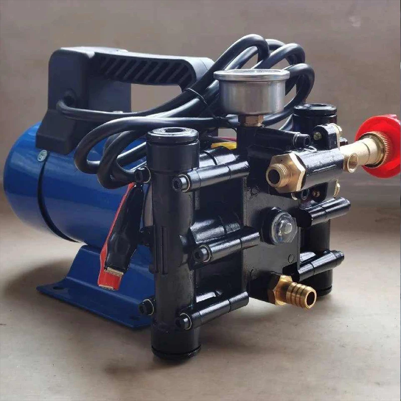 

12V/24V/60V/72V/220V High Pressure Agricultural Electric Double-Cylinder Plunger Pump Sprayer Piston Irrigation Sprayer