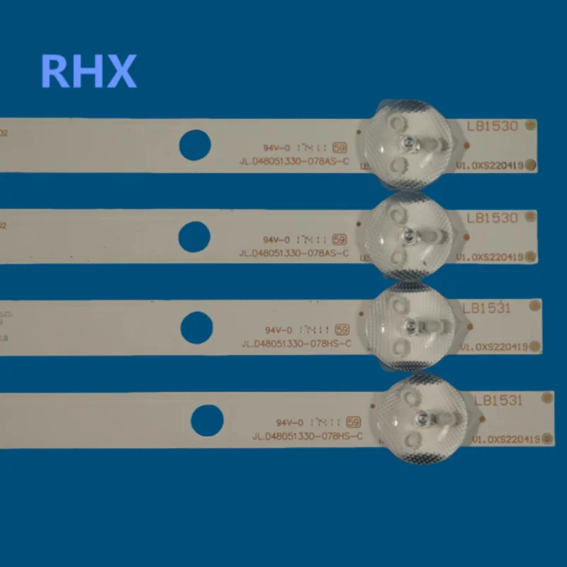 Tira de retroiluminación de TV LCD PARA JL.D 48051330 -078AS-C Tira de luces para TV SVV480A16A JL D 48051330 -078HS-C aluminio 100% nuevo