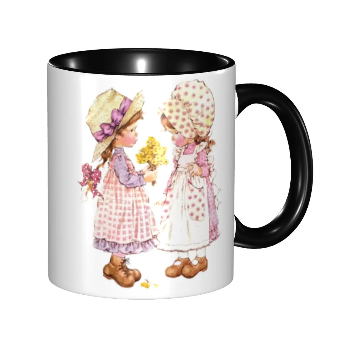

Sarah Kay Girl Cartoon Animation Coffee Mugs DIY Custom Ceramic Mug Creative Present