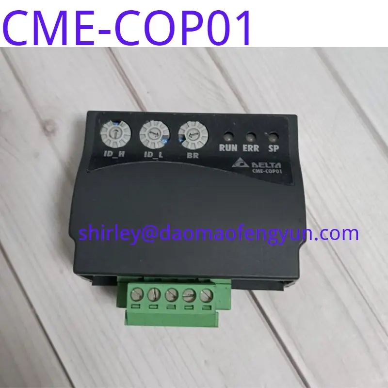 

Used Original CME-COP01 E/EL series dedicated Canopen communication card TAP-TR01 terminal resistance