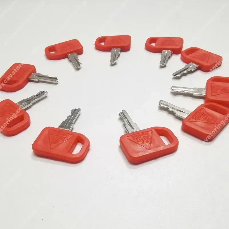 

for H800/JGG/JDH/JDS excavator accessories ignition key5pcs