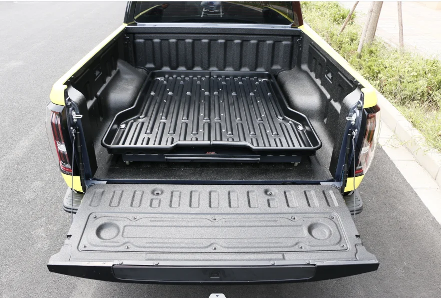 Pickup Truck Modified 4x4 Offroad Accessories High Quality Aluminum Bed Slide Tray for NISSAN NAVARA NP300 4x4 Pickup Truck