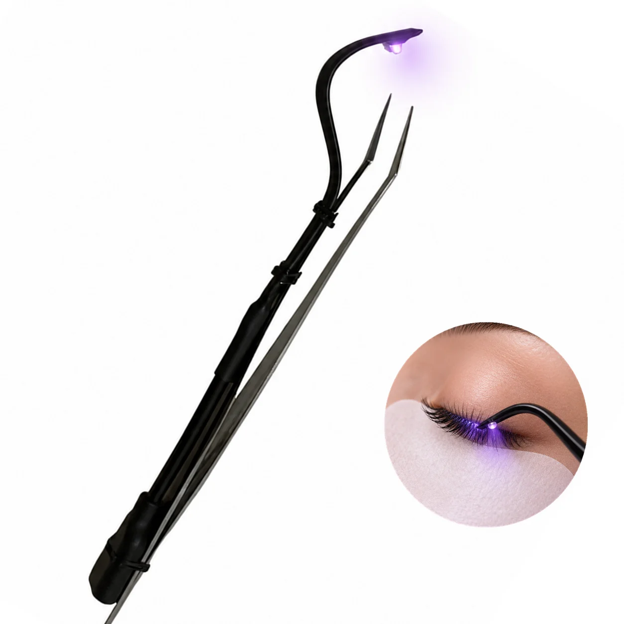 Eyelash Extension Led - Mini UV LED Tweezer Light 1S