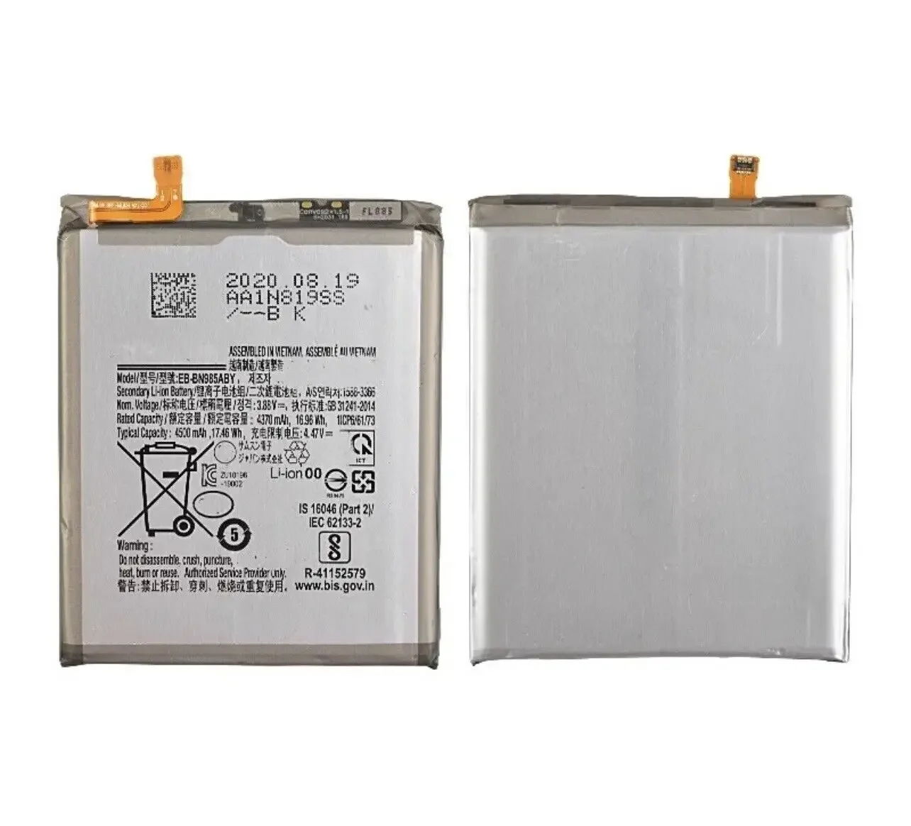 Battery Replacement For Samsung Galaxy Note 5 8 9 10 plus 20  20 Ultra