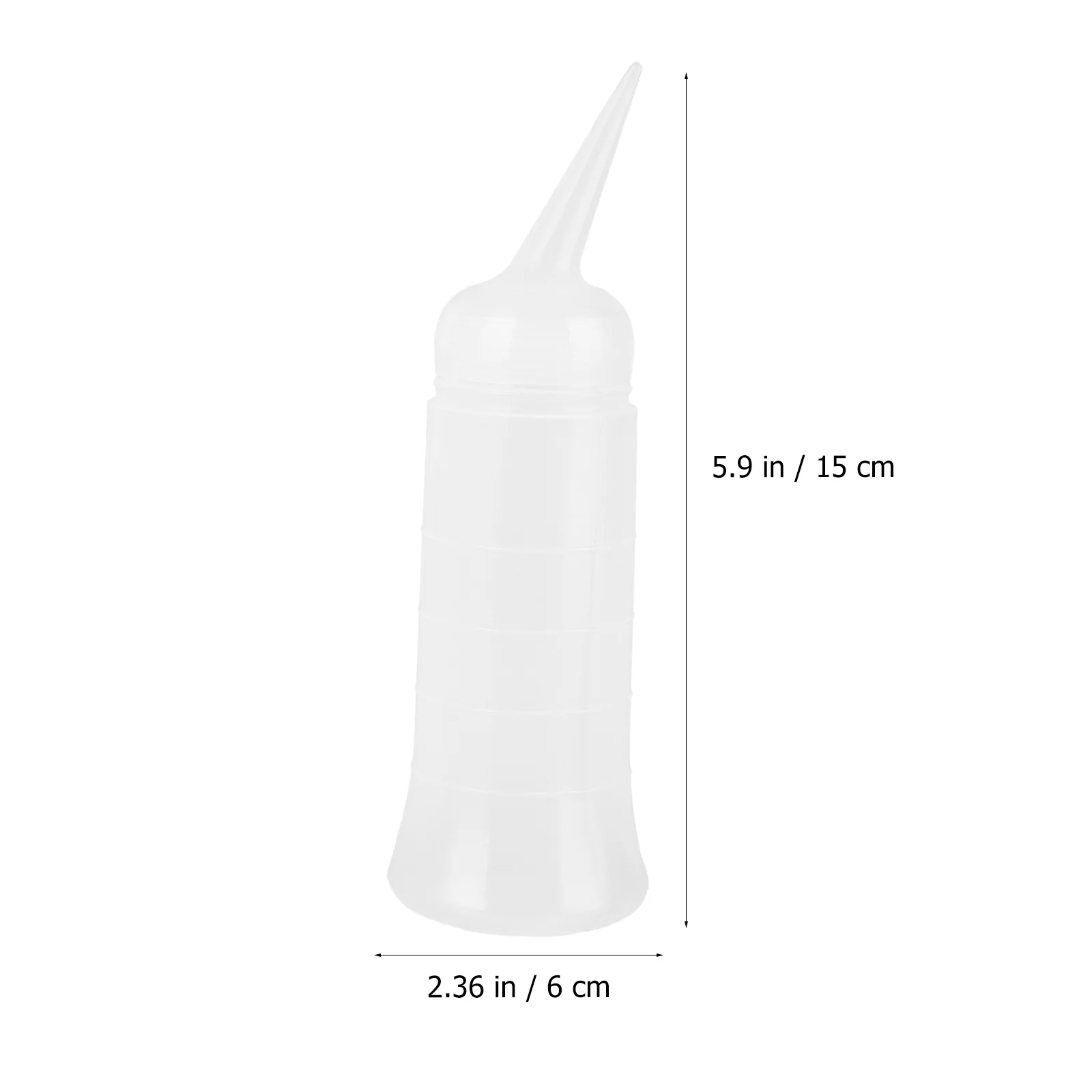 2Pcs Translucent Shampoo Bottle Applicator for Hair Coloring Dyes Scalp Treatments Even Distribution Easy to Use - Image 5