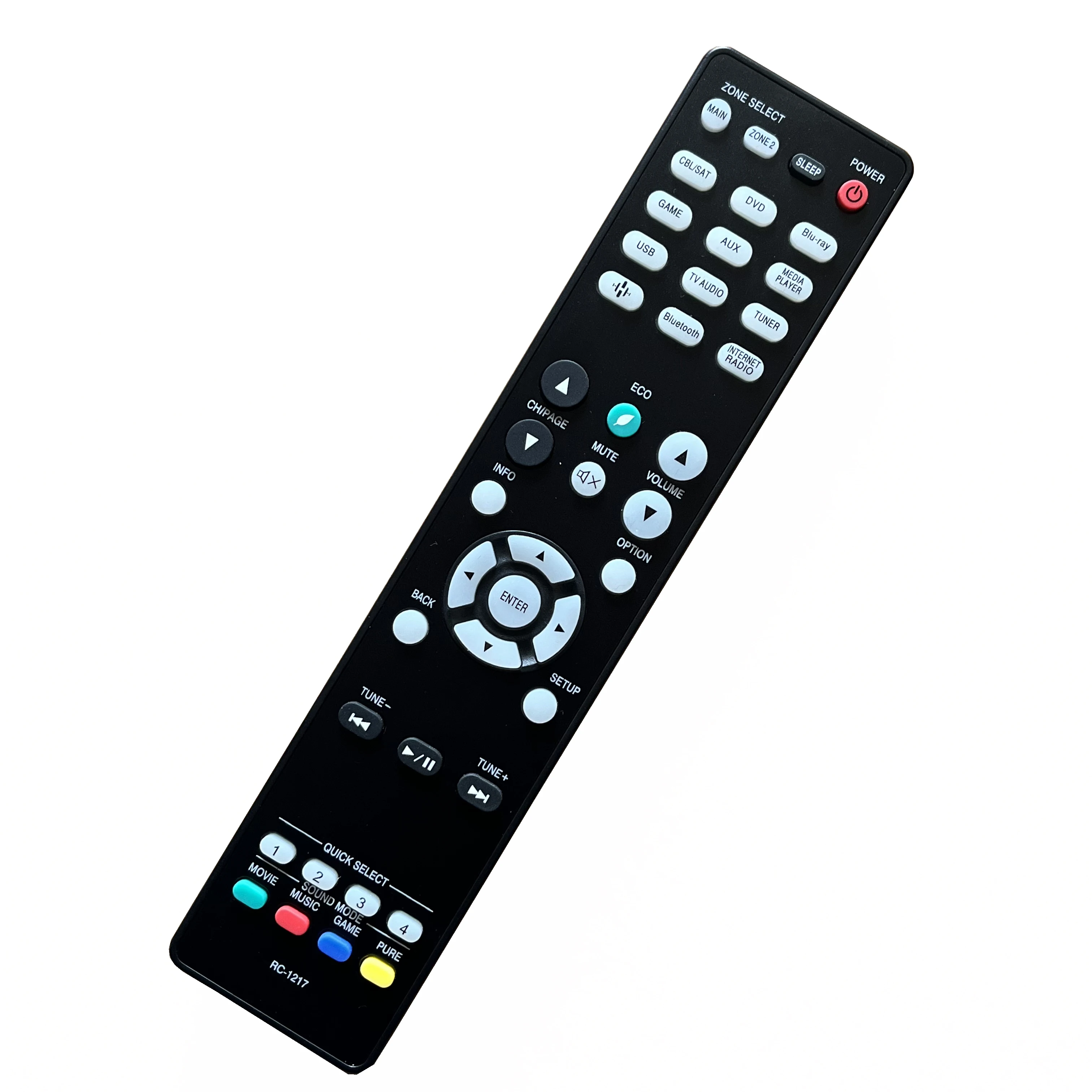 New universal remote control fit for Denon X1400H RC-1217 AVR-X1300W HD cinema AV power amplifier