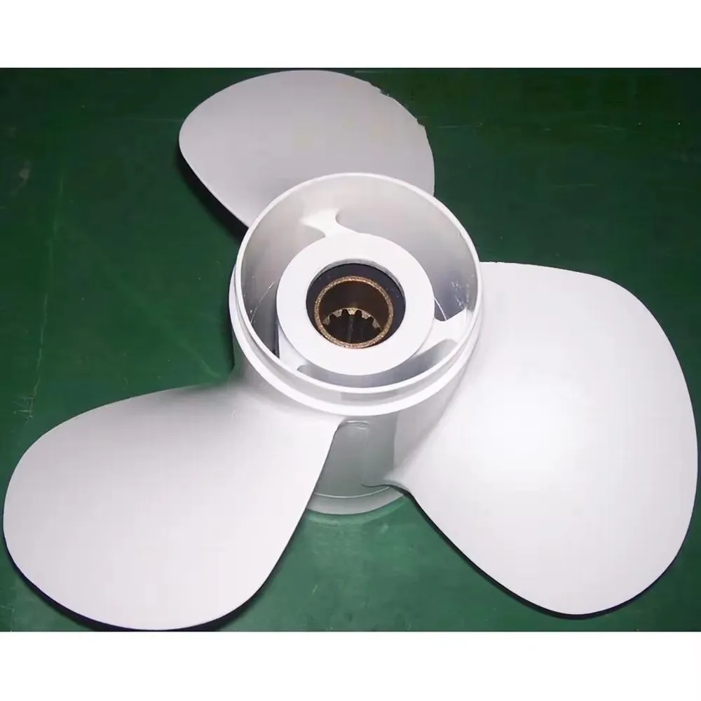 Aluminum Alloy Propellers For Yamaha Honda Hidea Parsun Outboard Motor 13 Inches 40 - 55 HP 11 1/8*13-G