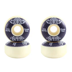 4Pcs Skateboard Wheels 54mm PU Hardness Skate Board 85A Longboard Wheels for Street Longboard Skate Deck Wheel