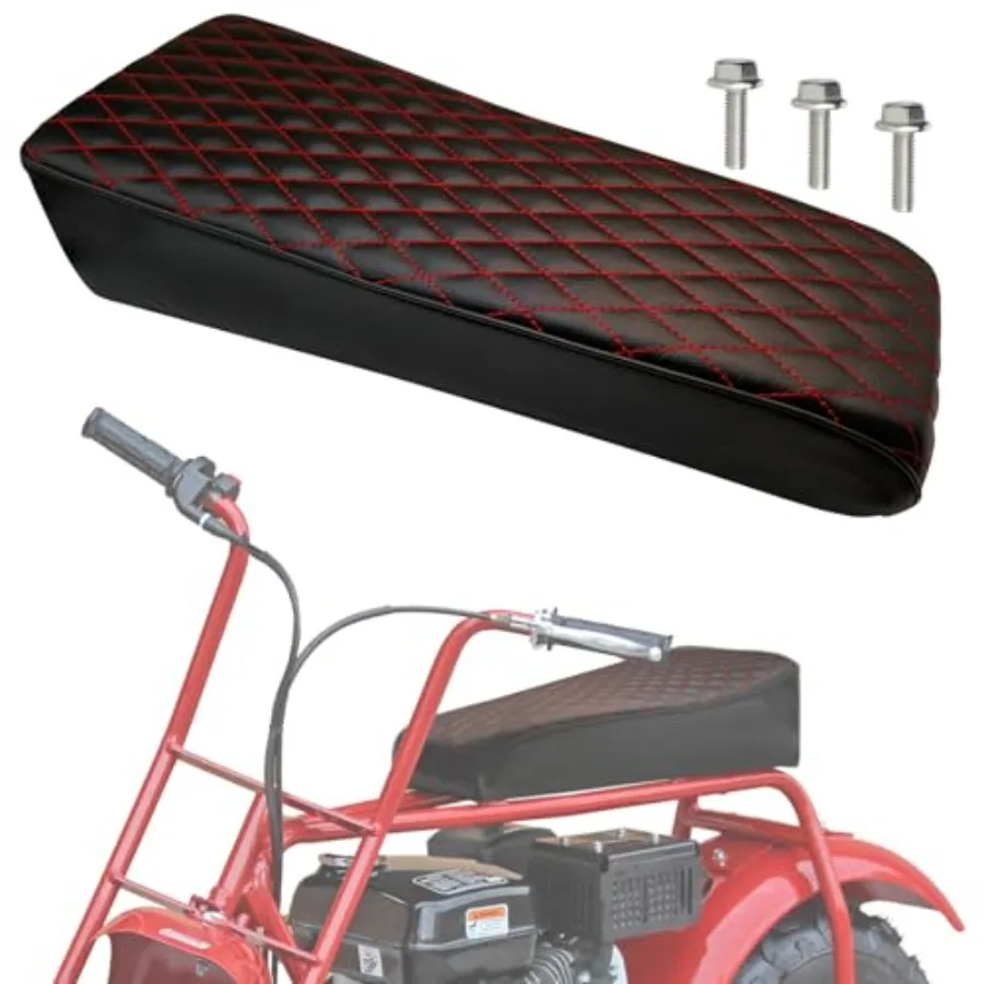 

19 Upgraded Coleman CT200U SeatRed Stitching Pattern for CT200UA Mini Bike Seat 200cc Powersports Seats Replacement Seat Cusion