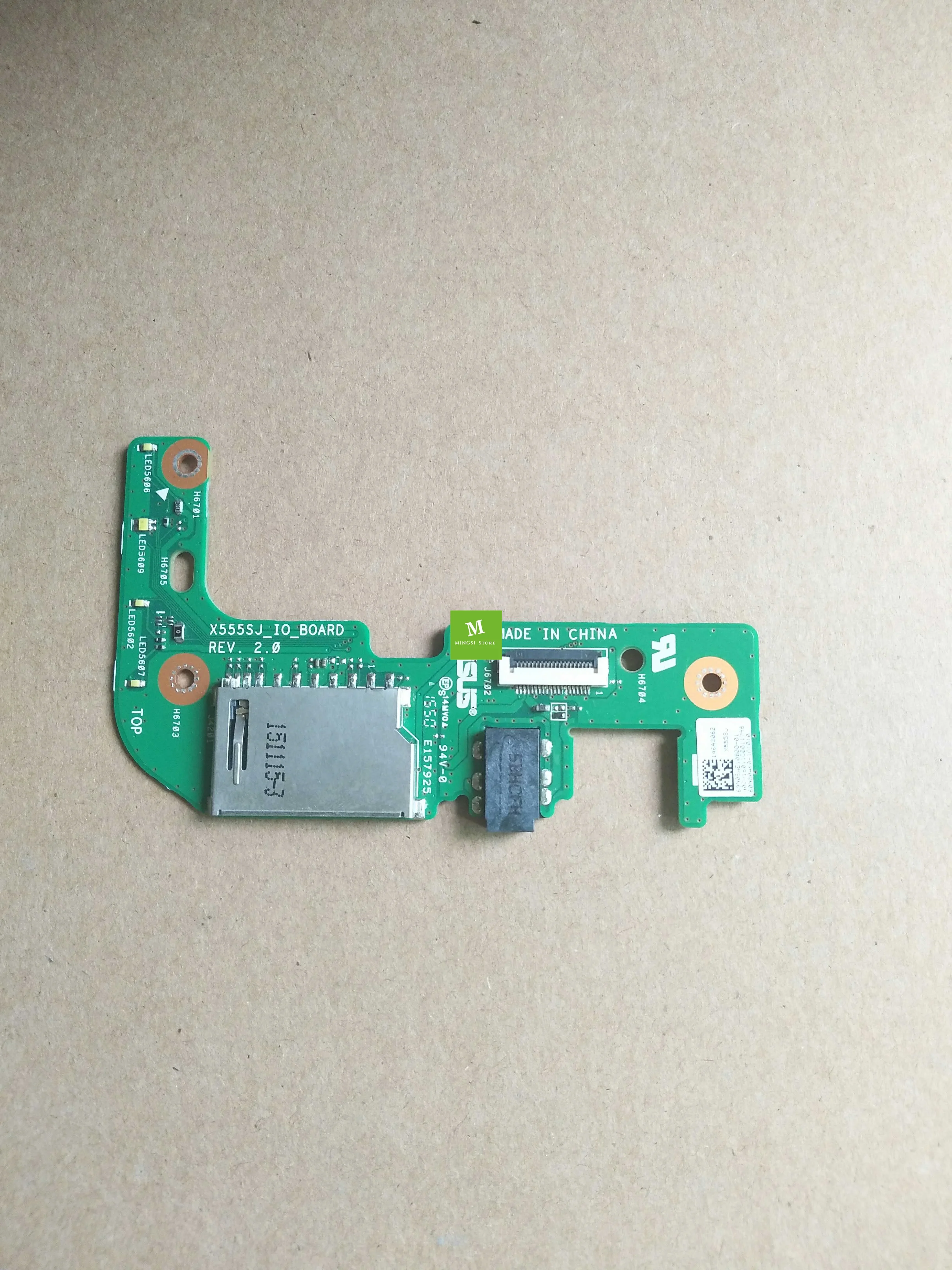 Genuine FOR ASUS X555SJ AUDIO SD CARD READER BOARD