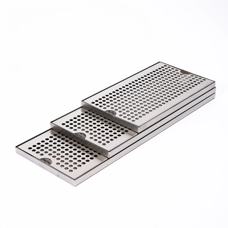 

304 stainless steel dripping tray, bar rectangular water tray