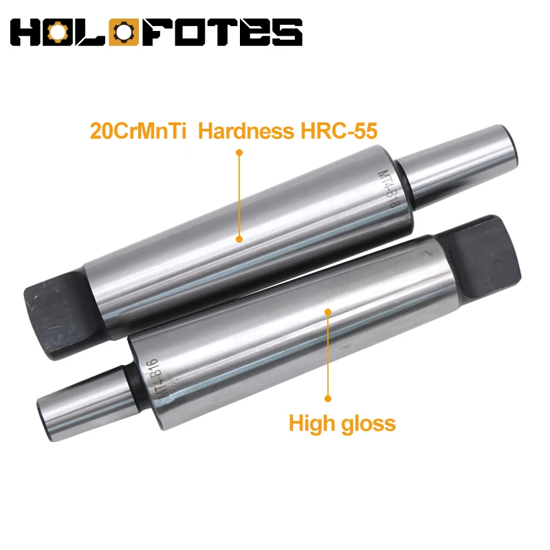 Imagem -02 - Morse Taper Mt1 Mt2 Mt3 Mt4 B16 B18 Jt6 Jt3 Jt33 Morse Haste Broca Mandril para Máquina de Torneamento de Perfuração Cnc