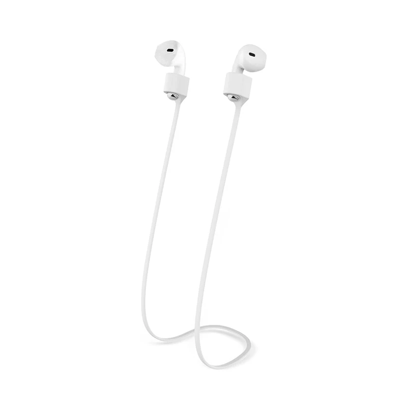 Magnetic Wireless Anti-Lost Silicone Earphone Rope Holder Cable For AirPods Pro Airdots Samsung Buds Plus Headphone Neck String