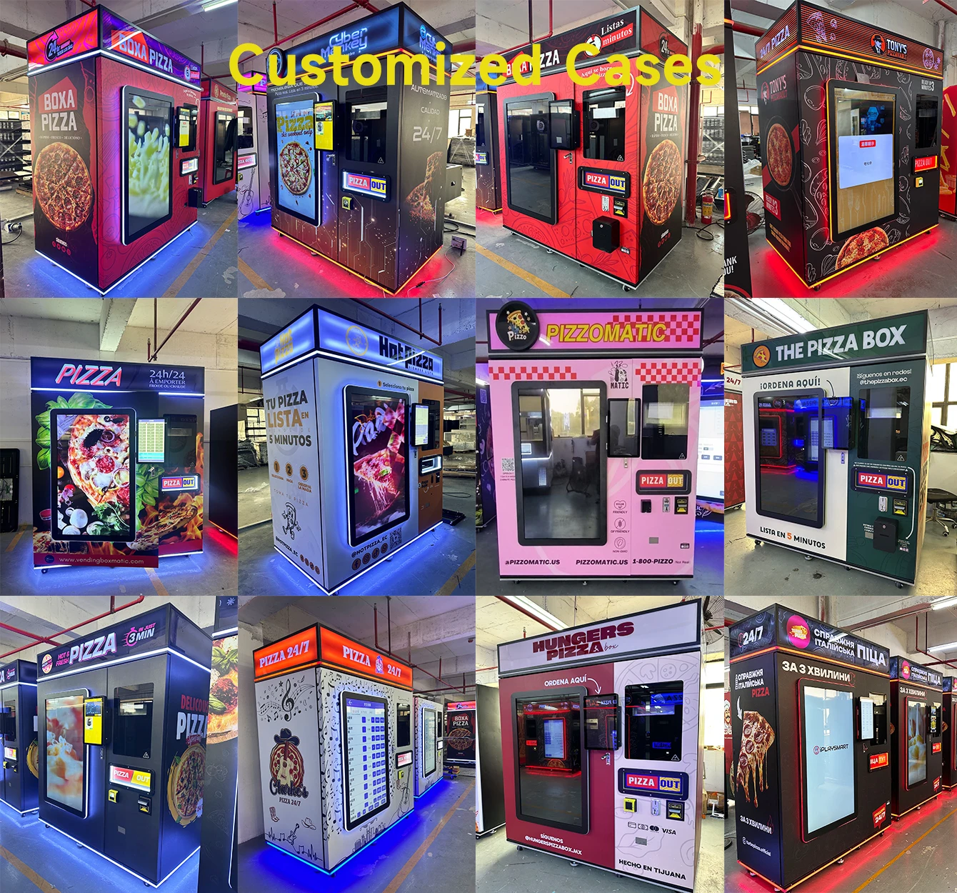 Cheese Pizza Machines Automatic Fast Pizza Making Machine Commercial Indoor Pizza Vending Machine Factory Price view 5
