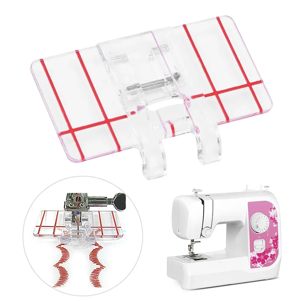 10Pcs Border Guide Foot 202084000 Sewing Machine Parallel Stitch Presser Foot